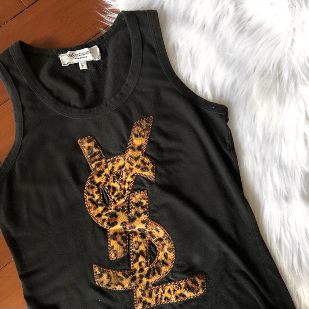 YVES SAINT LAURENT SLEEVELESS TOP